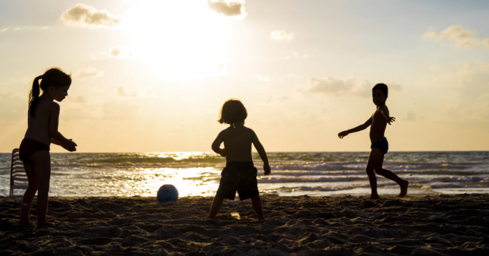 Beach to visit with children in Italy