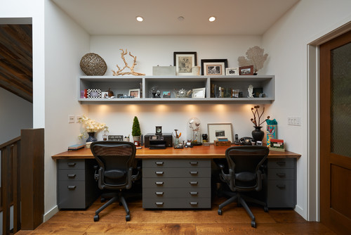 10 idee per arredare il tuo studio (fotogallery) — idealista/news Arredamento studio casa moderno