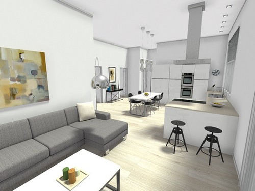 19 idee per arredare un appartamento per studenti (fotogallery ... Idee zona giorno