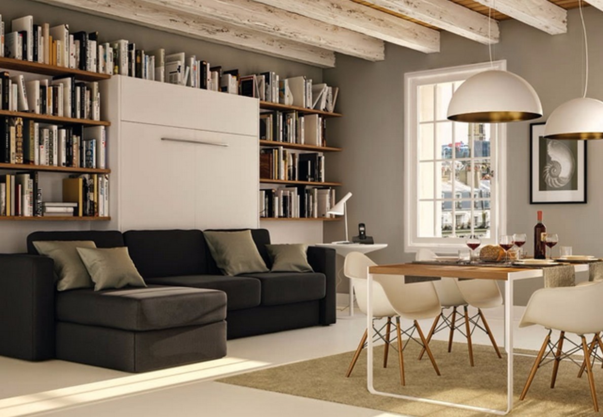 Come arredare un cucinino. per arredare un monolocale stretto e ... Idee per arredare un soggiorno