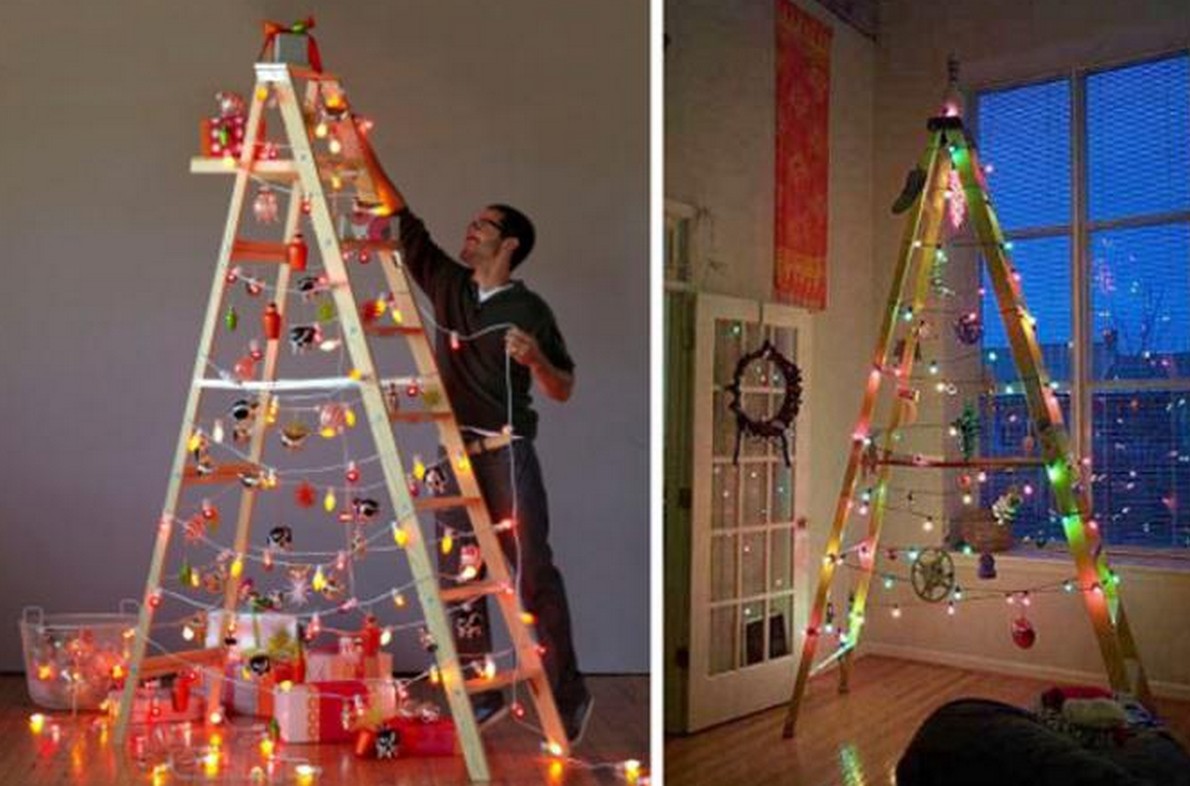 ecco 10 spettacolari e non convenzionali alberi di low cost christmas decorations