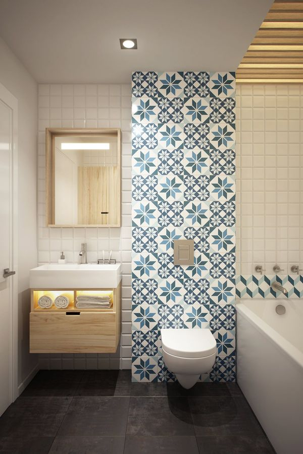 Parete con mosaico