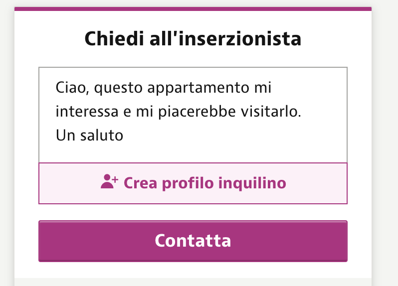 Chiedi all inserzionista