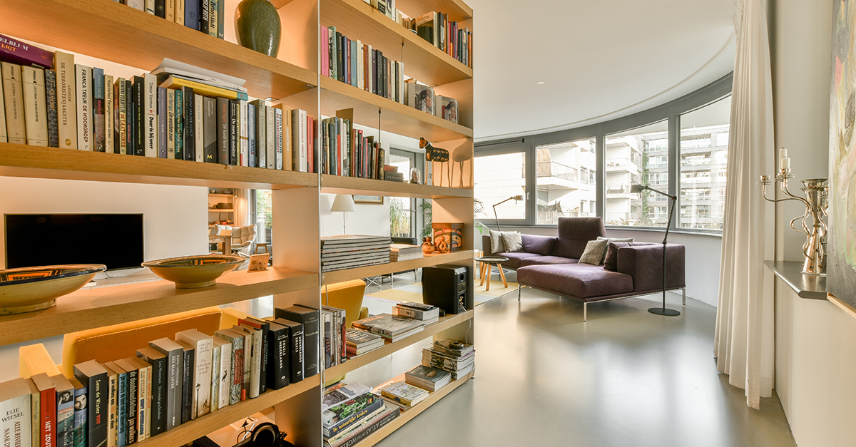 librerie di lusso moderne