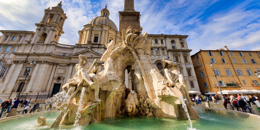 fontana quattro fiumi