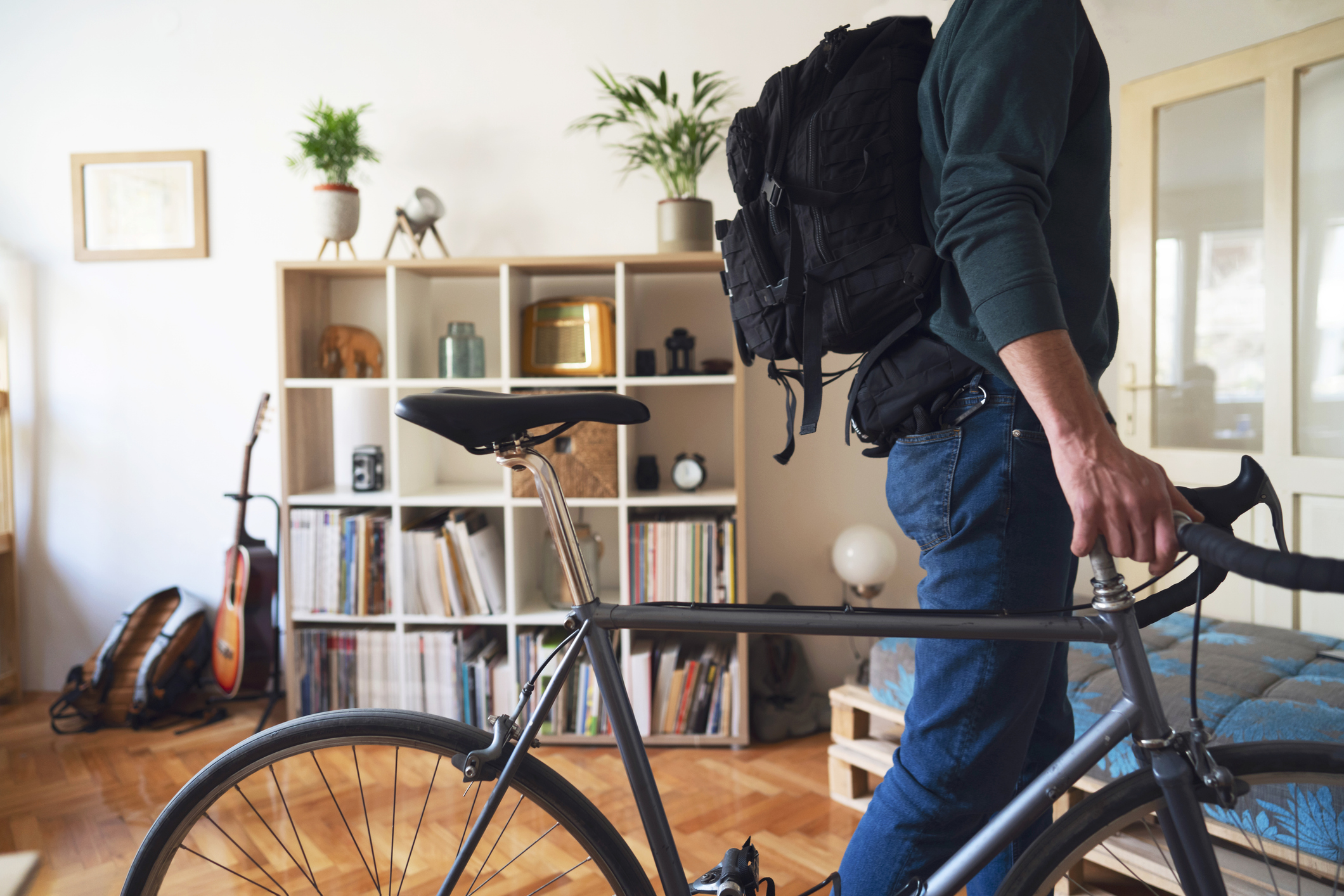 dove mettere la bici in casa 