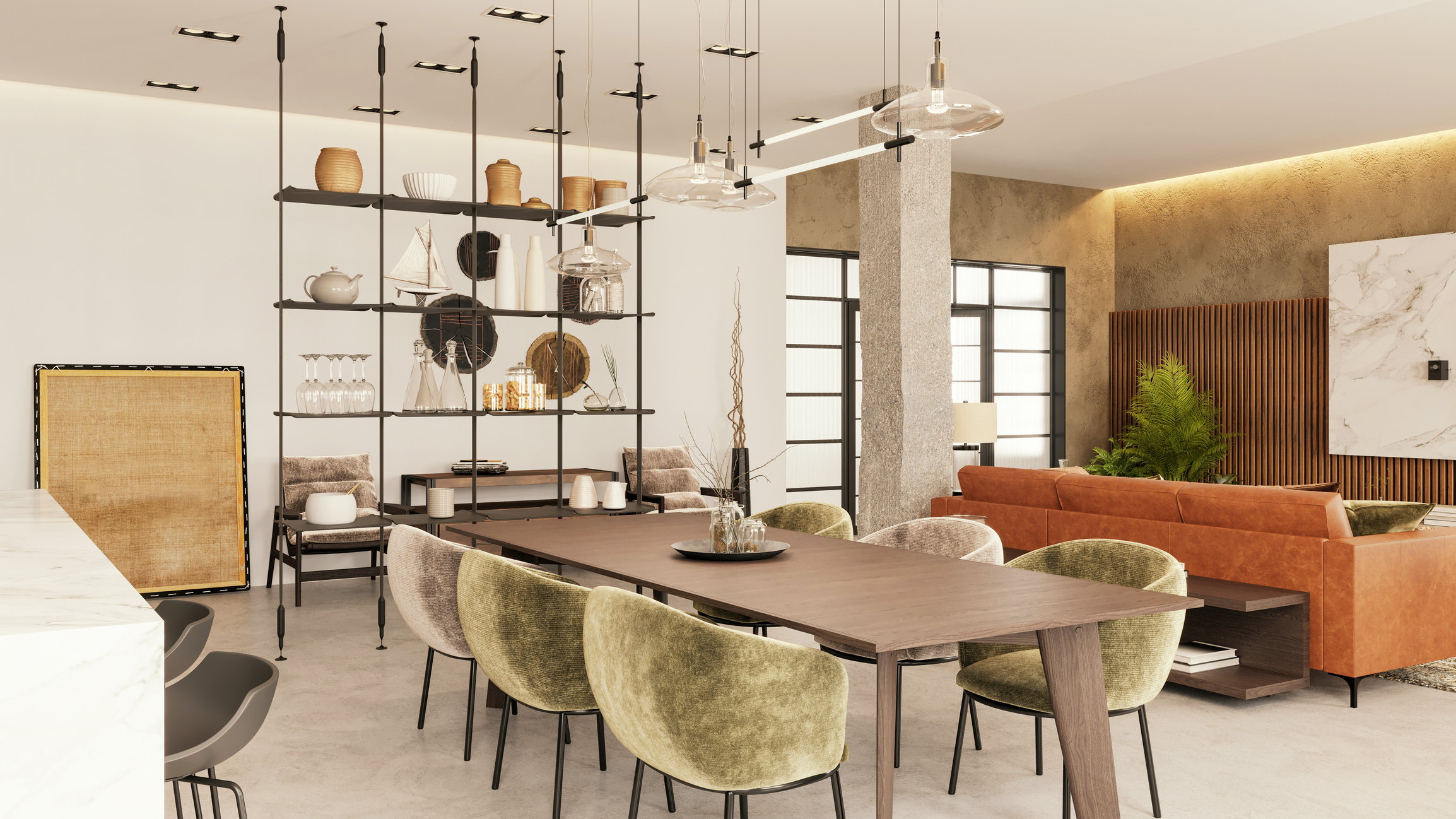 Come arredare un open space