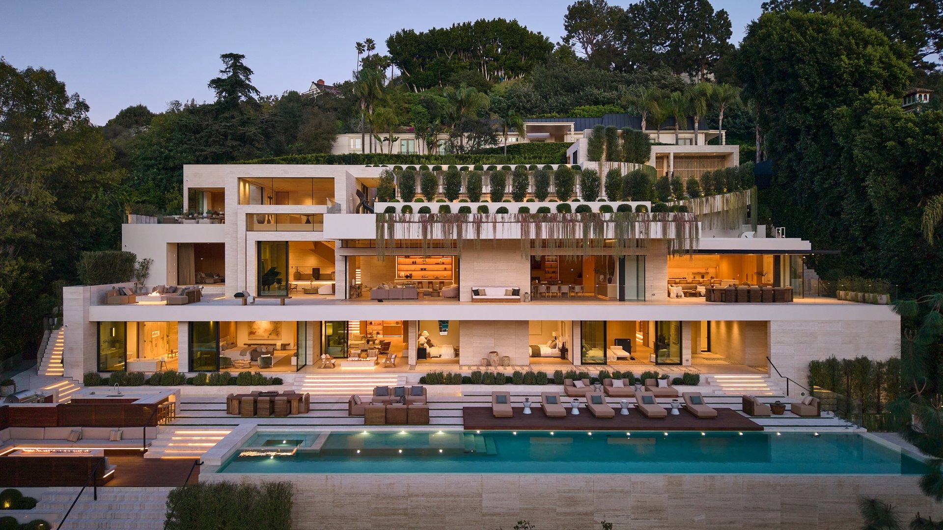 Una villa da 65 milioni di dollari a Bel-Air