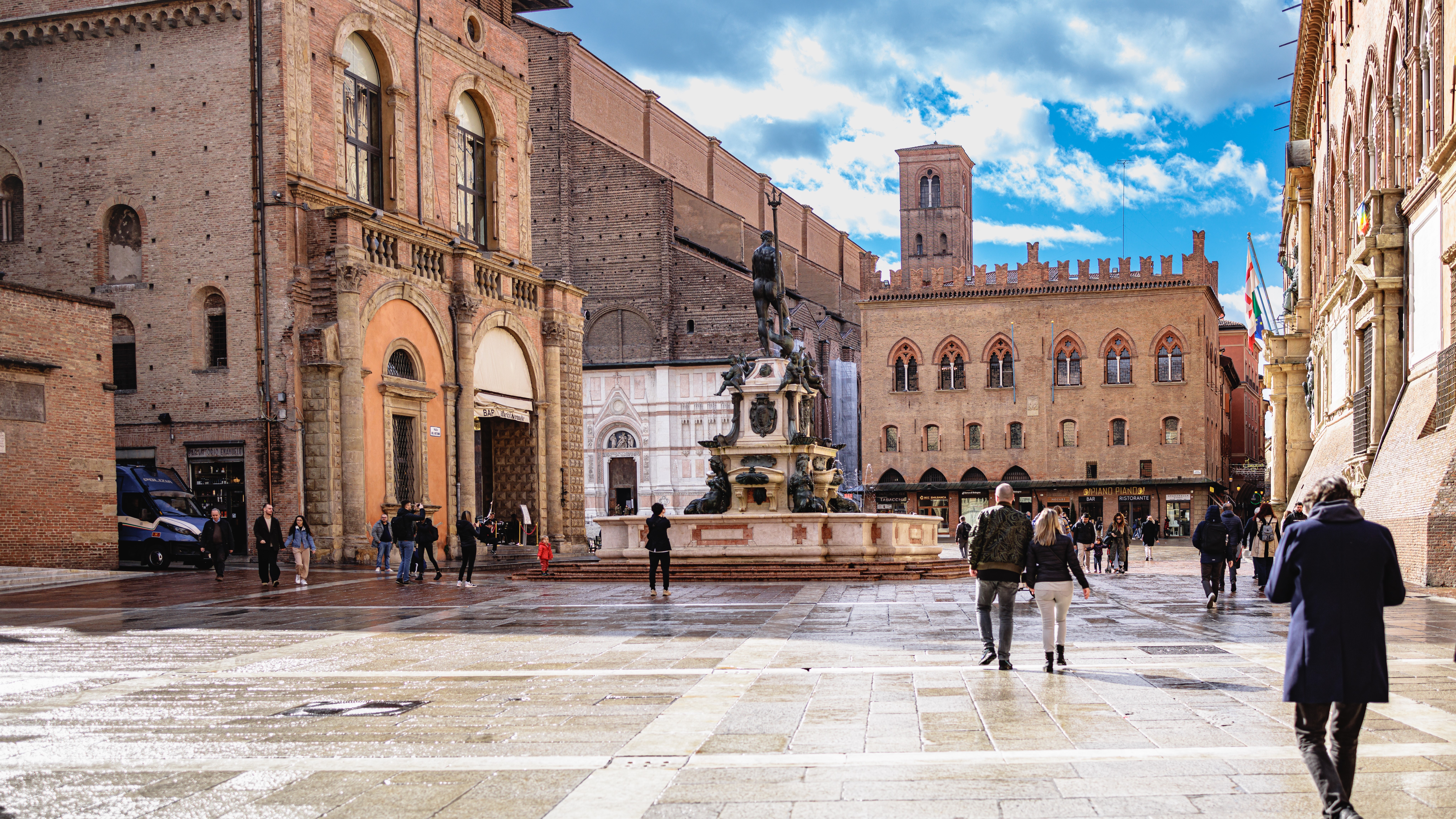 itinerario a piedi bologna