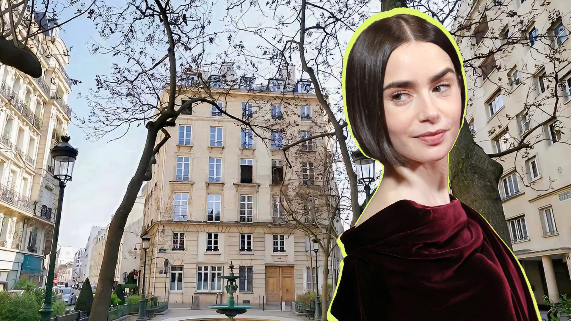 Lily Collins, l'attrice protagonista di "Emily in Paris"