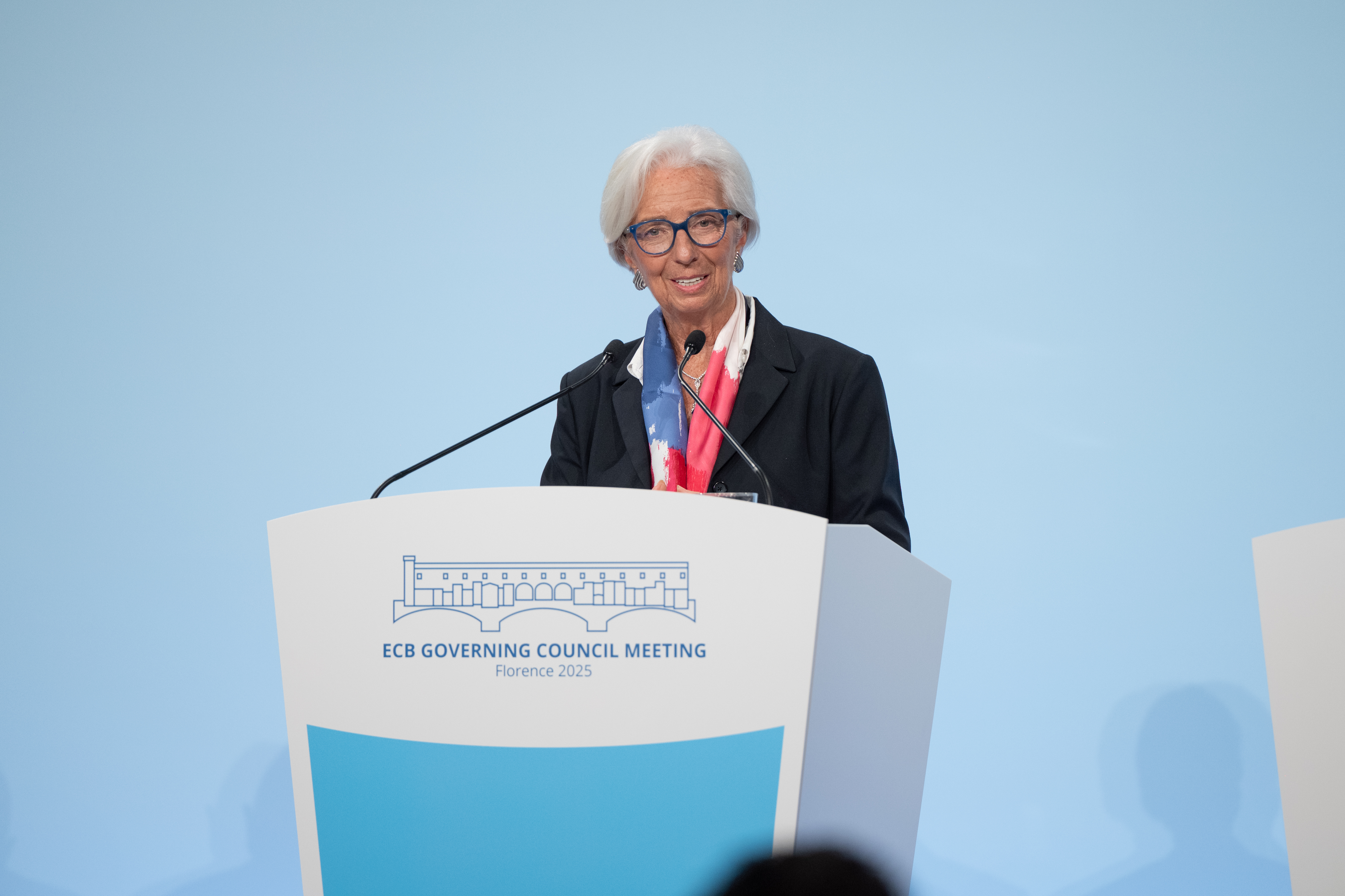 Christine Lagarde, presidenta del BCE