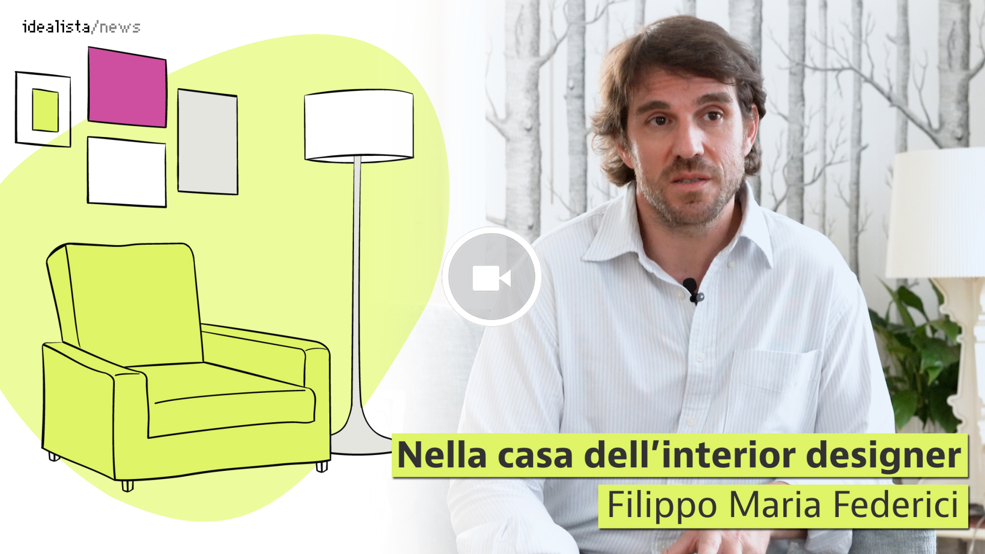 nella casa dell'interior designer