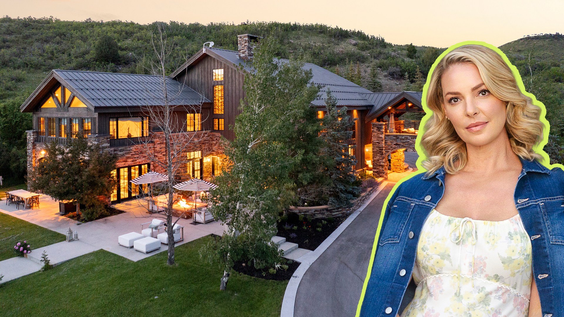 In vendita la tenuta di montagna nello Utah dell’attrice Katherine Heigl