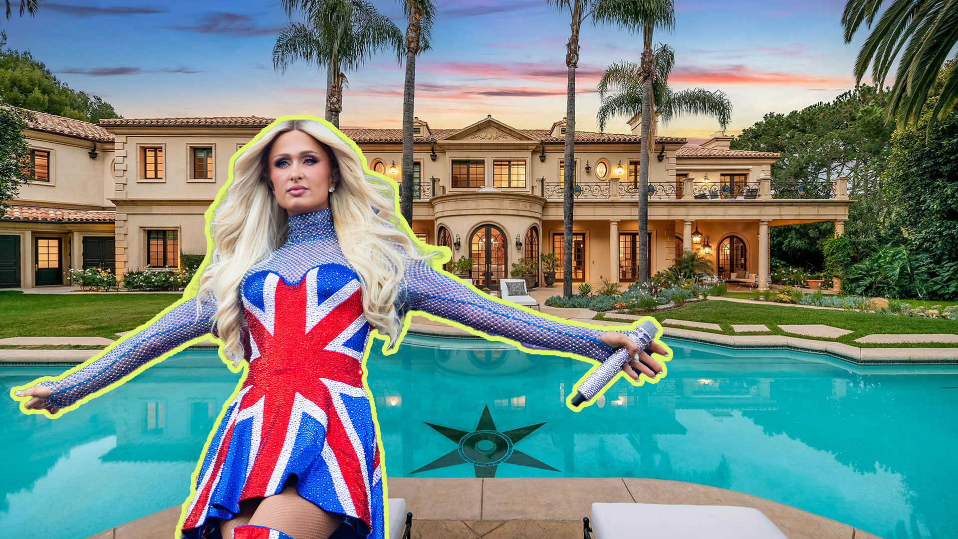 L'ex villa di Paris Hilton a Beverly Hills
