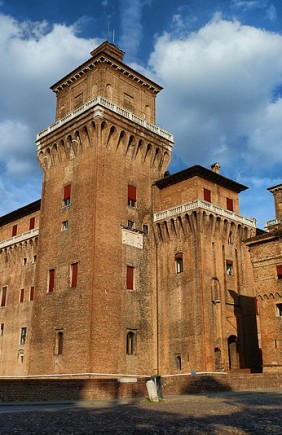 In Ferrara, der Stadt der Familie Este