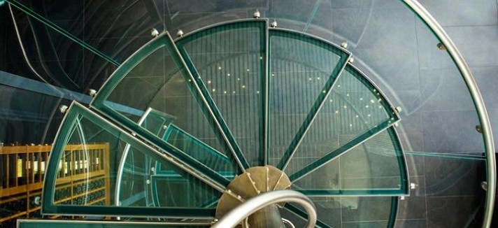 glass-spiral-staircase-from-above