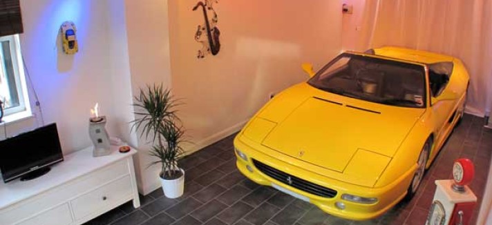 Car-in-home-yellow-ferrari1