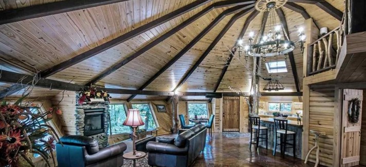 interno della casa sull'albero