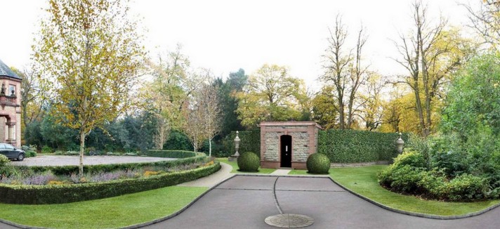 ingresso della casa sotterranea