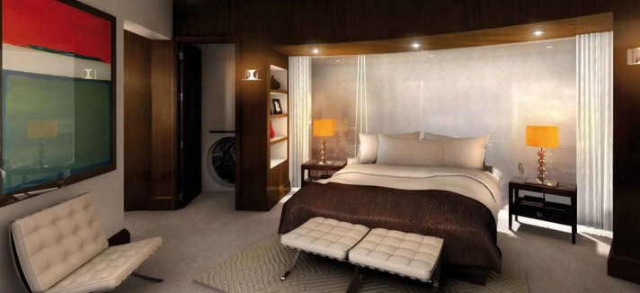 stanza da letto di design