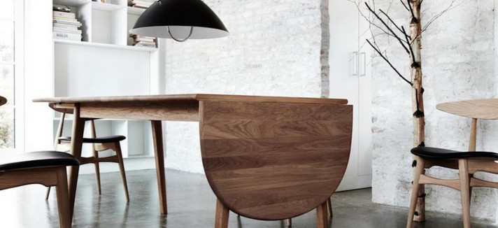 arredamento in legno e uso del bianco