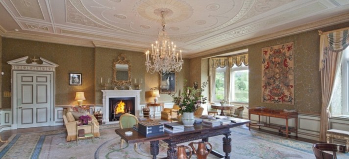 L'interno della villa da sogno