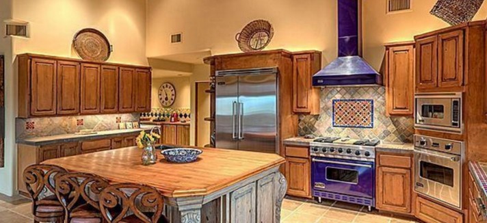 Cucina in stile rustico