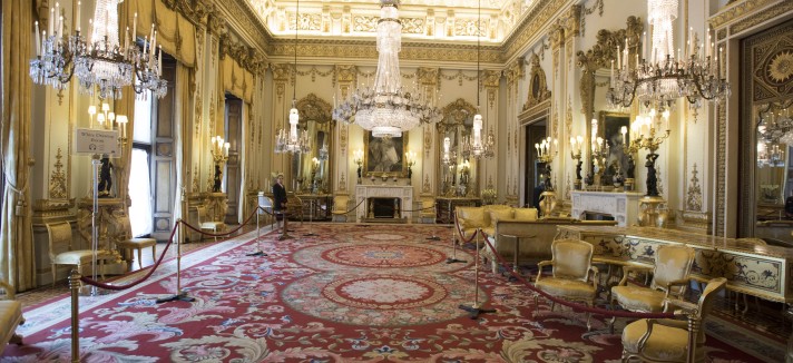 Gli interni di Buckingham Palace