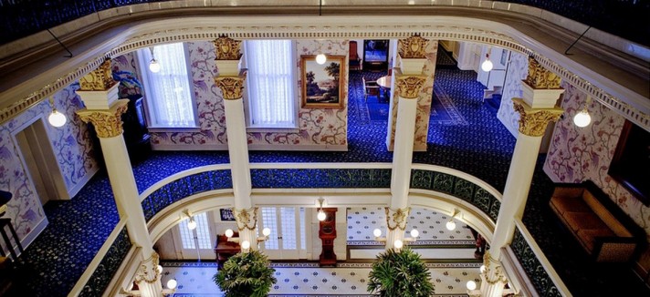 un'imagine del lussuoso hotel negli USA