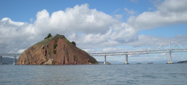 l'isola nella baia di San Francisco