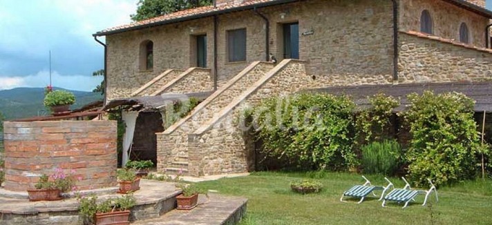 La casa rustica in provincia di Siena