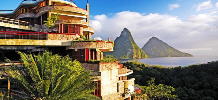 L'hotel immerso nella natura caraibica