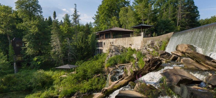 Casa da sogno nello stato di New York