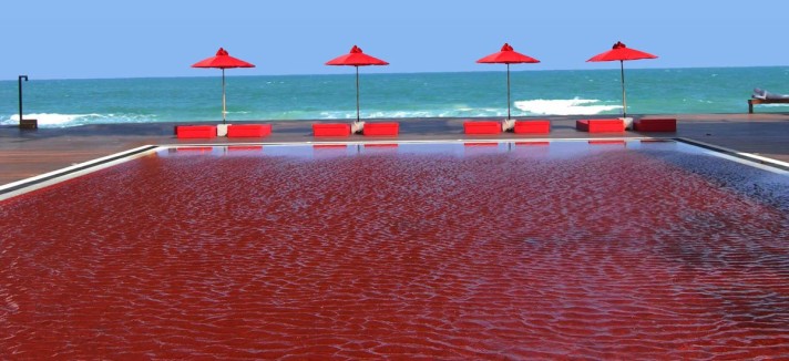 the-library-in-thailand-has-a-pool-boasting-a-unique-look-with-blood-red-tiles-creating-a-cool-e