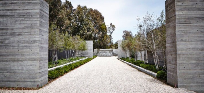 La casa ha una superficie di 1.100 m2