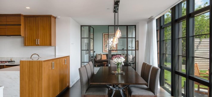 Cucina e salone da pranzo