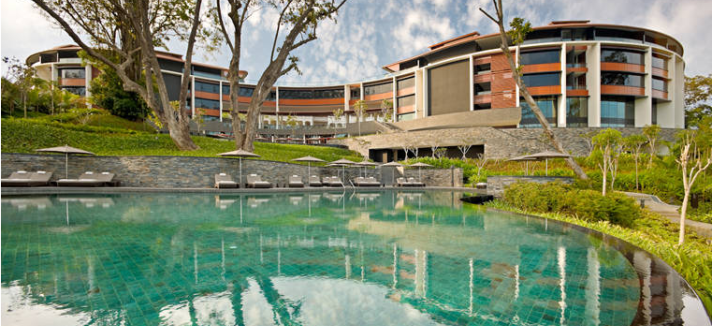 Un'altra panoramica dell'hotel