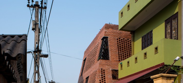 I colori nel resto del quartiere sono abbastanza insoliti