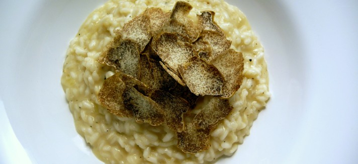 White truffle risotto / Flickr