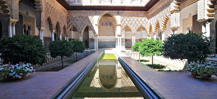 Alcazar di Siviglia, Spagna