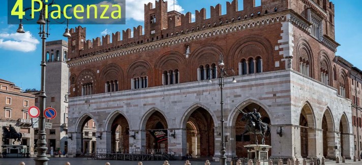 Piacenza è appena fuori dal podio