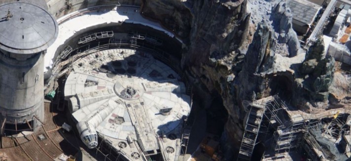 L'area ospiterà una riproduzione del Millennium Falcon