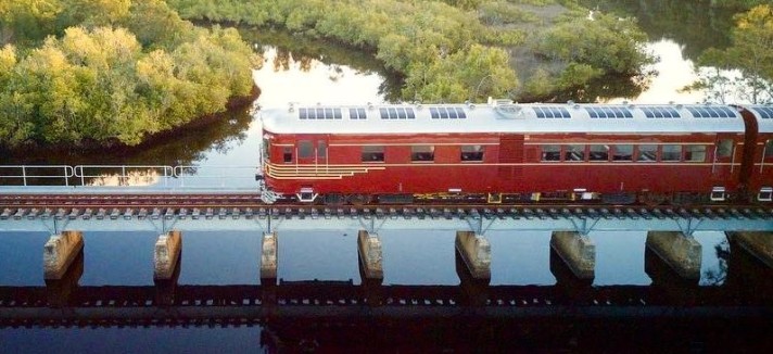 Il treno solare australiano