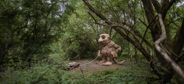 Nel mezzo di una foresta belga