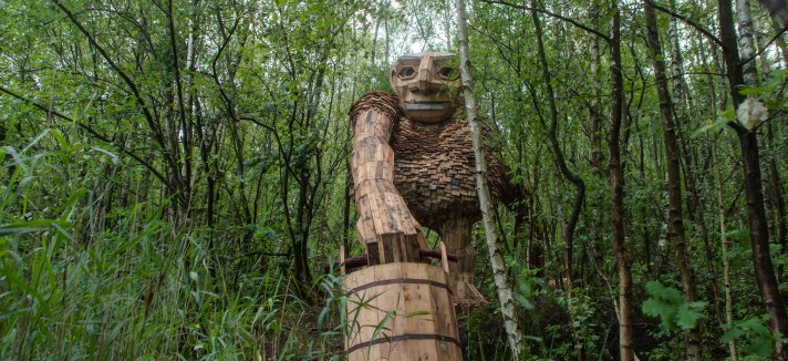 Le sculture di Dambo si trovano in diverse parti del mondo