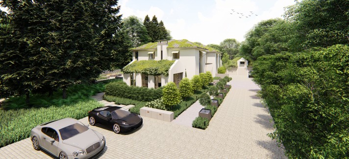 Viale d'ingresso