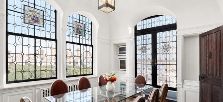 La sala da pranzo
