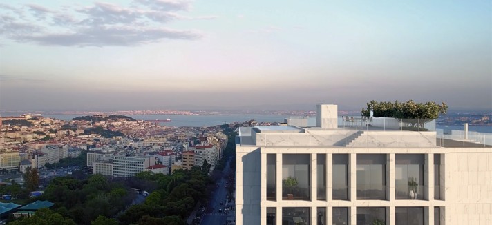 L'edificio "Castilho 203" è una costruzione ultra "premium"