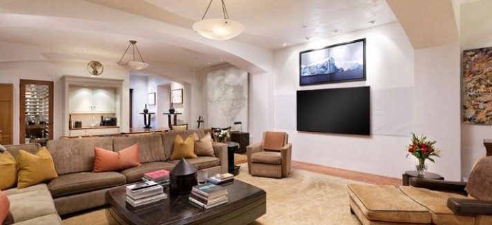 Sala con tv