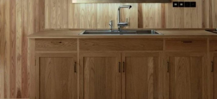 Il legno è l'elemento principale della casa